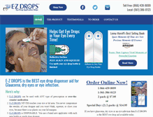 Tablet Screenshot of ezdrops.com